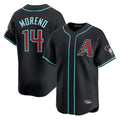 Arizona Diamondbacks #14 Gabriel Moreno Player Black HOLBERT Limited Home Game Stitched Jerseys