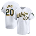 Oakland Athletics #20 Zack Gelof White HOLBERT Home Limited Player Jersey