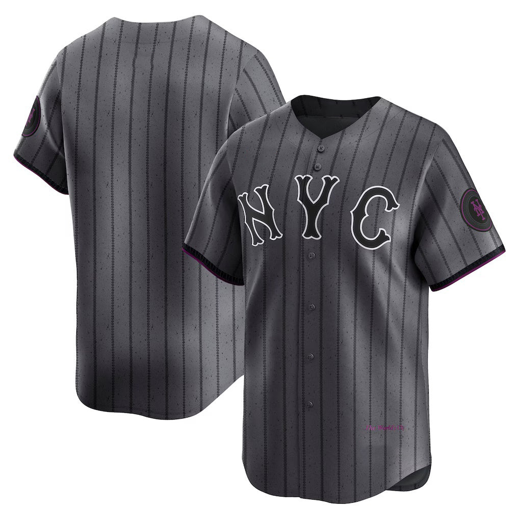 New York Mets Gray HOLBERT City Connect Limited Jersey