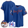 New York Mets Blank Royal HOLBERT 2025 Spring Training Stitched Jersey