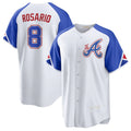 Atlanta Braves #8 Eddie Rosario White HOLBERT 2023 City Connect Cool Base Stitched Jersey