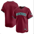 Arizona Diamondbacks Red HOLBERT Limited Home Game Blank Player Stitched Jerseys