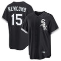 Chicago White Sox #15 Sean Newcomb Player Black HOLBERT Home Game Stitched Jerseys