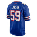 B.Bills #59 Shaq Lawson Royal HOLBERT Team Game Jersey
