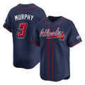 Atlanta Braves #3 Dale Murphy Player Navy HOLBERT 2025 Speedway Classic Home Game Stitched Jerseys