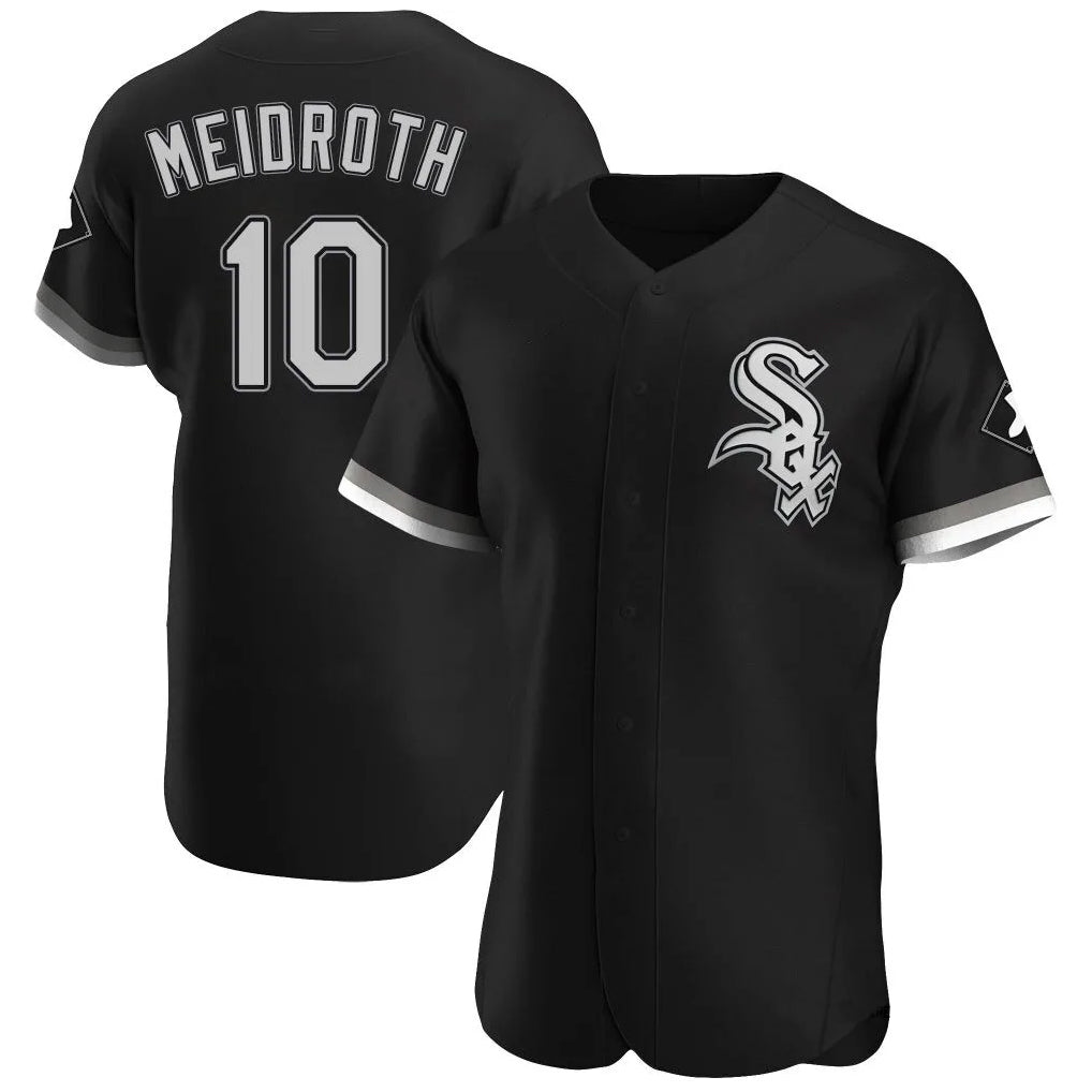 Chicago White Sox #10 Chase Meidroth Player Black HOLBERT Limited Elite Home Stitched Jerseys
