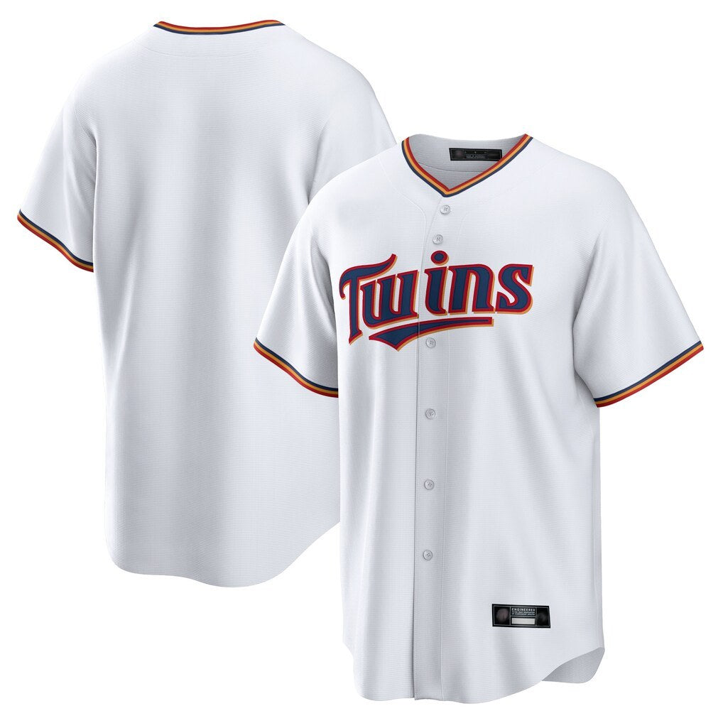 Minnesota Twins Blank Player White HOLBERTGame Home Stitched Jerseys