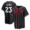 Minnesota Twins #23 Royce Lewis Player Black HOLBERTFashion Out Home Limited Stitched Jerseys