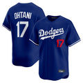 Los Angeles Dodgers #17 Shohei Ohtani Player Royal HOLBERT Limited Home Stitched Jerseys