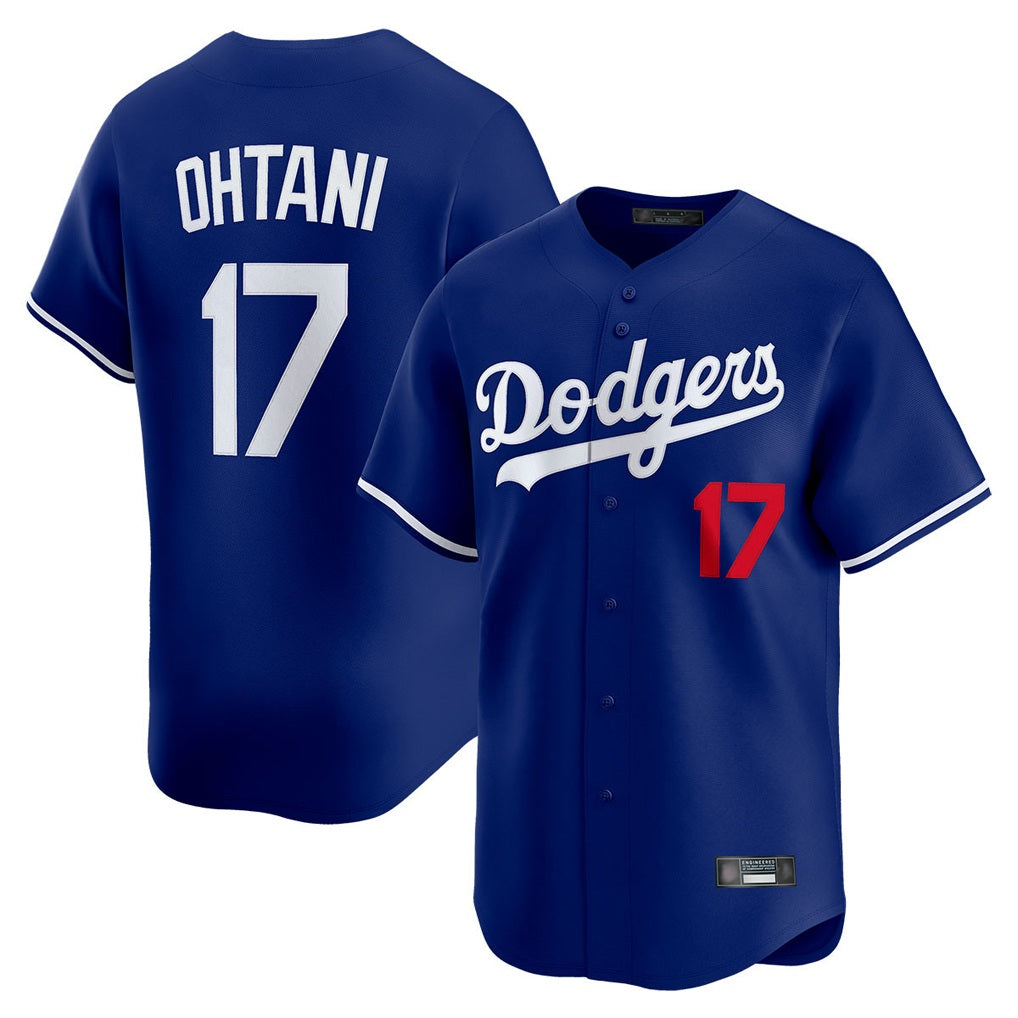Los Angeles Dodgers #17 Shohei Ohtani Player Royal HOLBERT Limited Home Stitched Jerseys