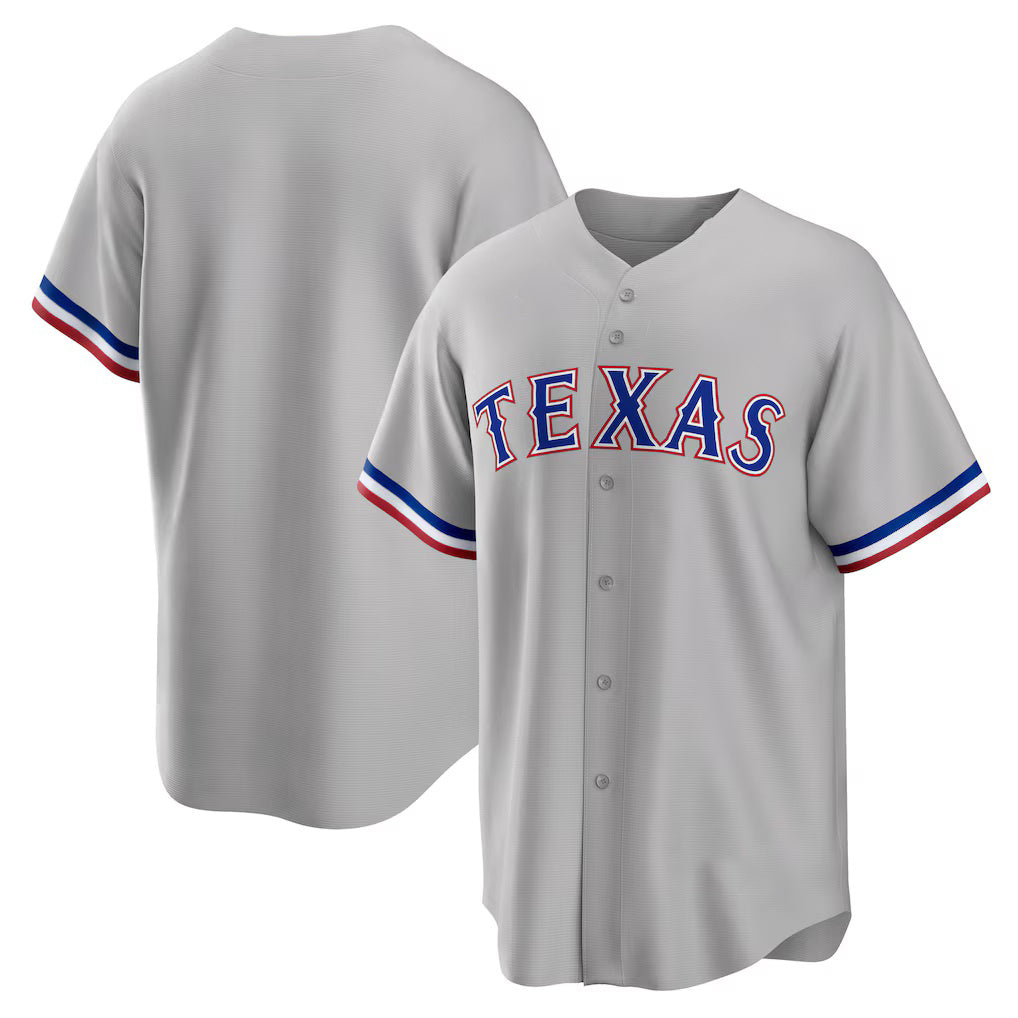 Texas Rangers Gray HOLBERT Road Replica Team Jersey