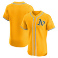 Oakland Athletics Gold HOLBERT Alternate 2 Elite Jersey
