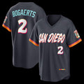 San Diego Padres #2 Xander Bogaerts Obsidian HOLBERT 2026 City Connect Stadium Jersey