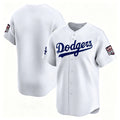 Los Angeles Dodgers White HOLBERT USA 250 Limited Stitched Jersey