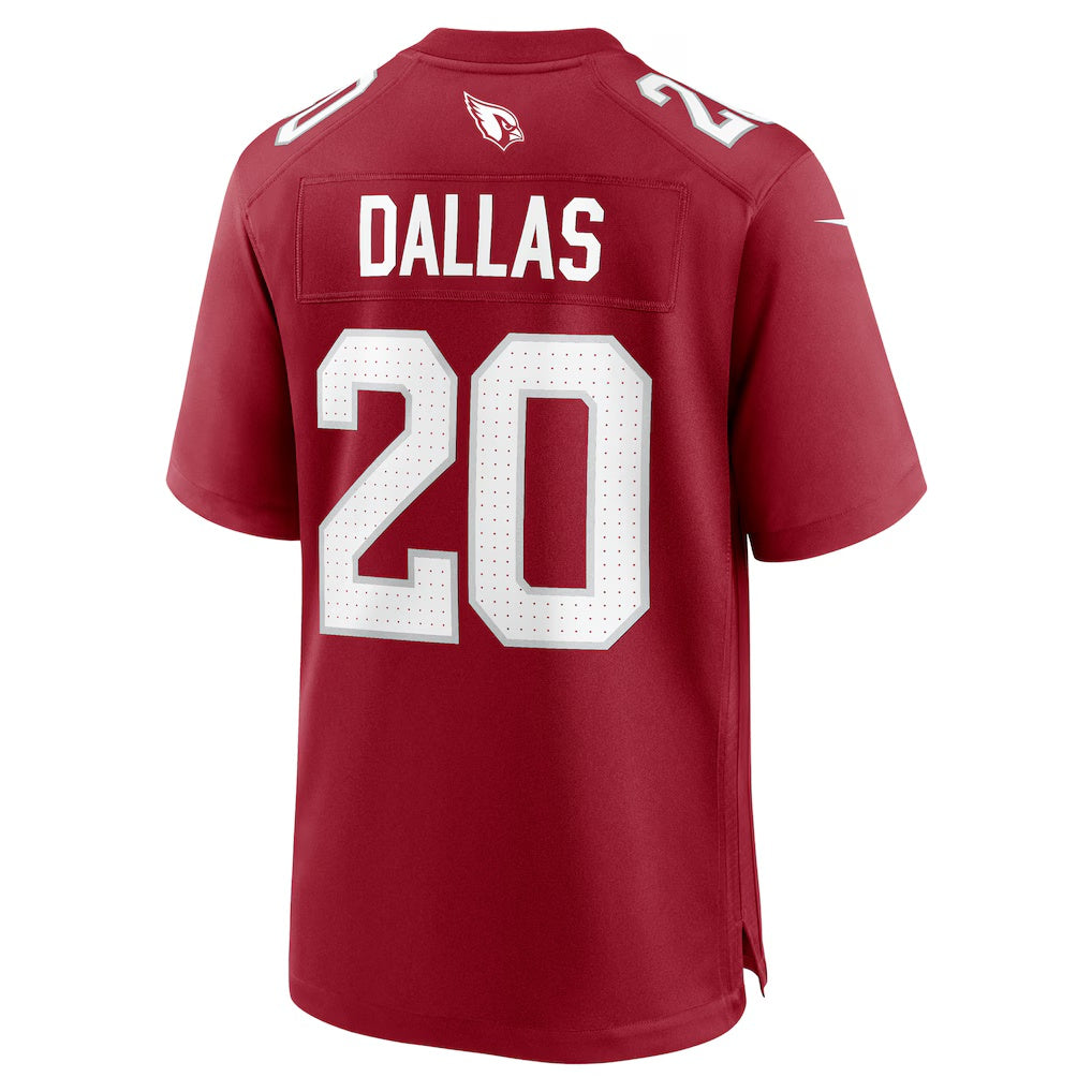 A.Cardinals #20 DeeJay Dallas Cardinal HOLBERT Team Game Jersey