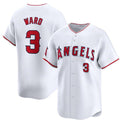 Los Angeles Angels #3 Taylor Ward White HOLBERT Home Limited Stitched Jersey