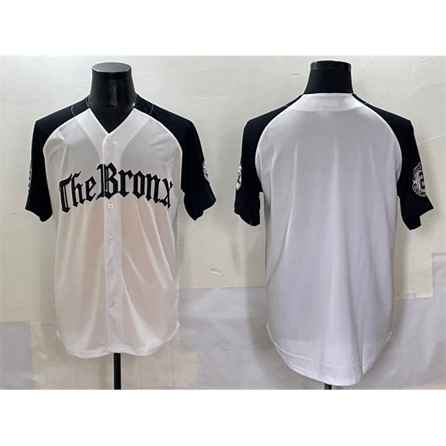 New York Yankees Blank White Black HOLBERT 'Gothic Legacy Edition' Vapor Premier Limited Stitched Jersey