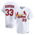 St. Louis Cardinals #33 Brendan Donovan White HOLBERT Home Limited Player Jersey