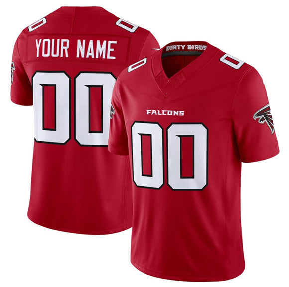 Custom A.Falcons Active Player Red HOLBERT 2026 New F.U.S.E. Vapor Untouchable Limited Stitched Jersey