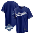 Los Angeles Dodgers Blank Player Royal HOLBERT Game World Series Meet Stitched Jerseys
