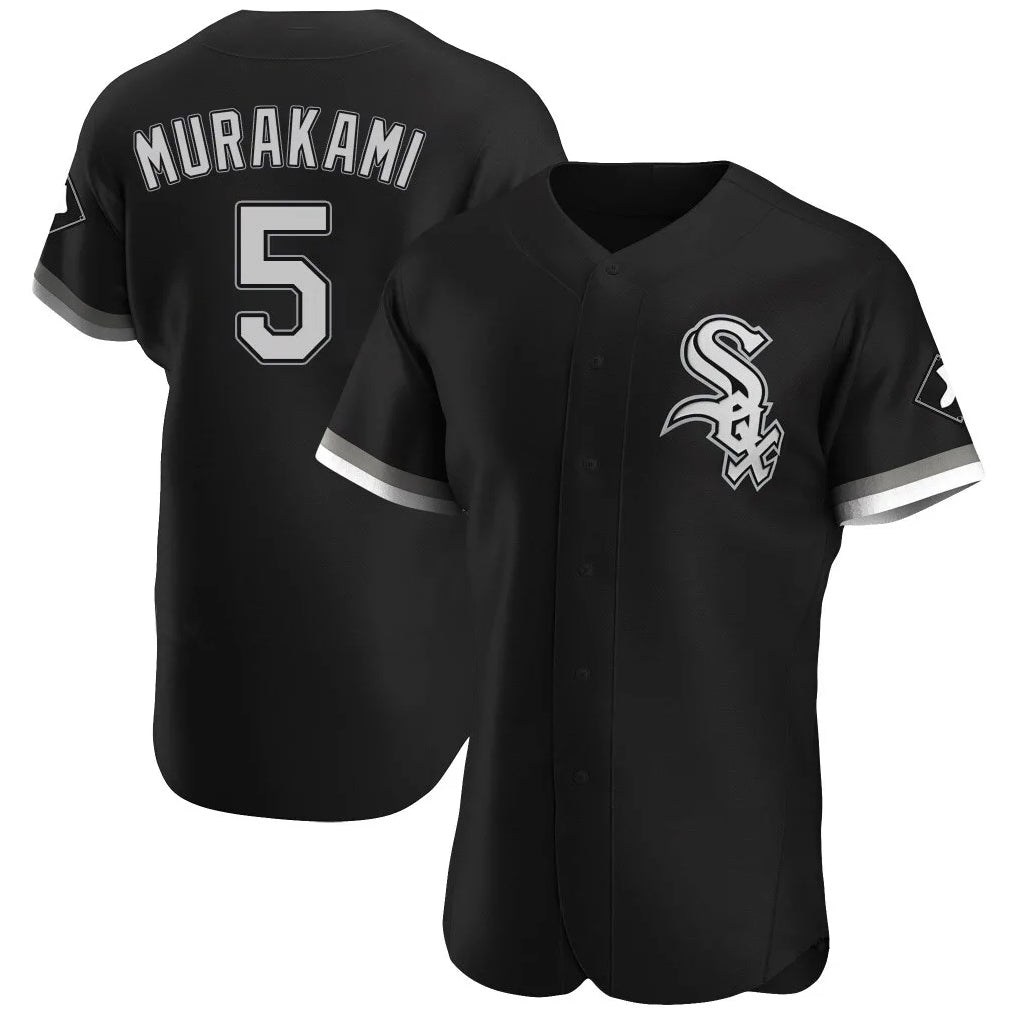 Chicago White Sox #5 Munetaka Murakami Player Black HOLBERT Limited Elite Home Stitched Jerseys
