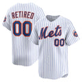 Custom New York Mets White HOLBERT Home Limited Pick-A-Player Retired Roster Jersey