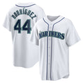 Seattle Mariners #44 Julio Rodriguez White HOLBERT Home Replica Player Jersey