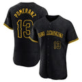 Los Angeles Angels #13 Drew Pomeranz Player Black HOLBERT Snake Skin City Limited Elite Home Stitched Jerseys