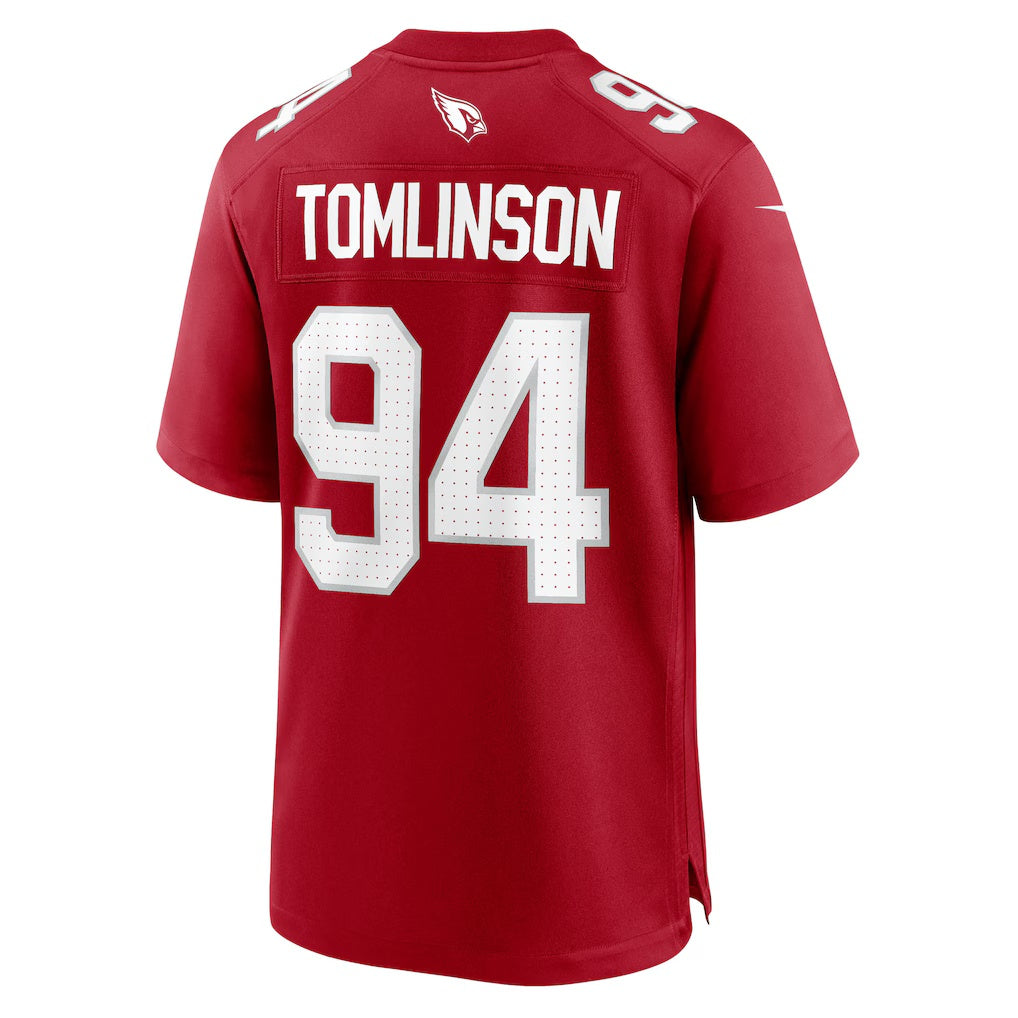 A.Cardinals #94 Dalvin Tomlinson Cardinal HOLBERT Team Game Jersey