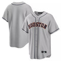 Houston Astros Blank Player Gray HOLBERT Home Game Stitched Jerseys