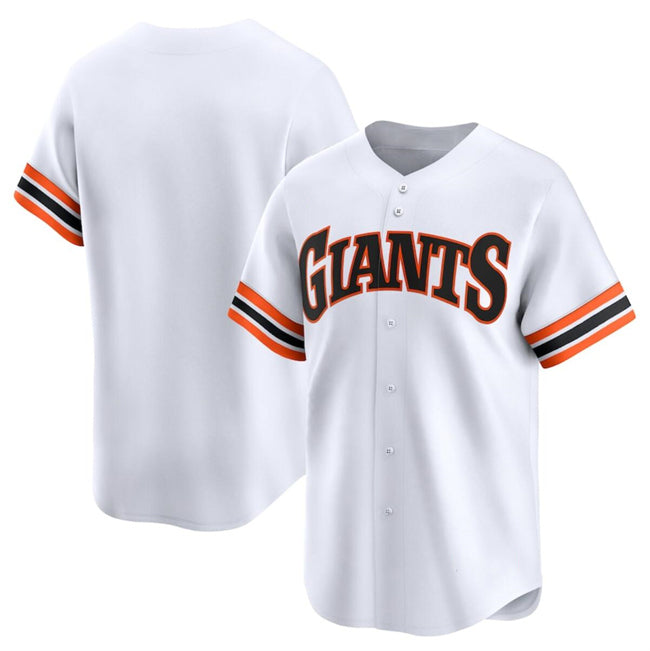 San Francisco Giants Blank White HOLBERT Cooperstown Collection Limited Stitched Jersey