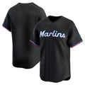 Miami Marlins Black HOLBERT Alternate Limited Jersey