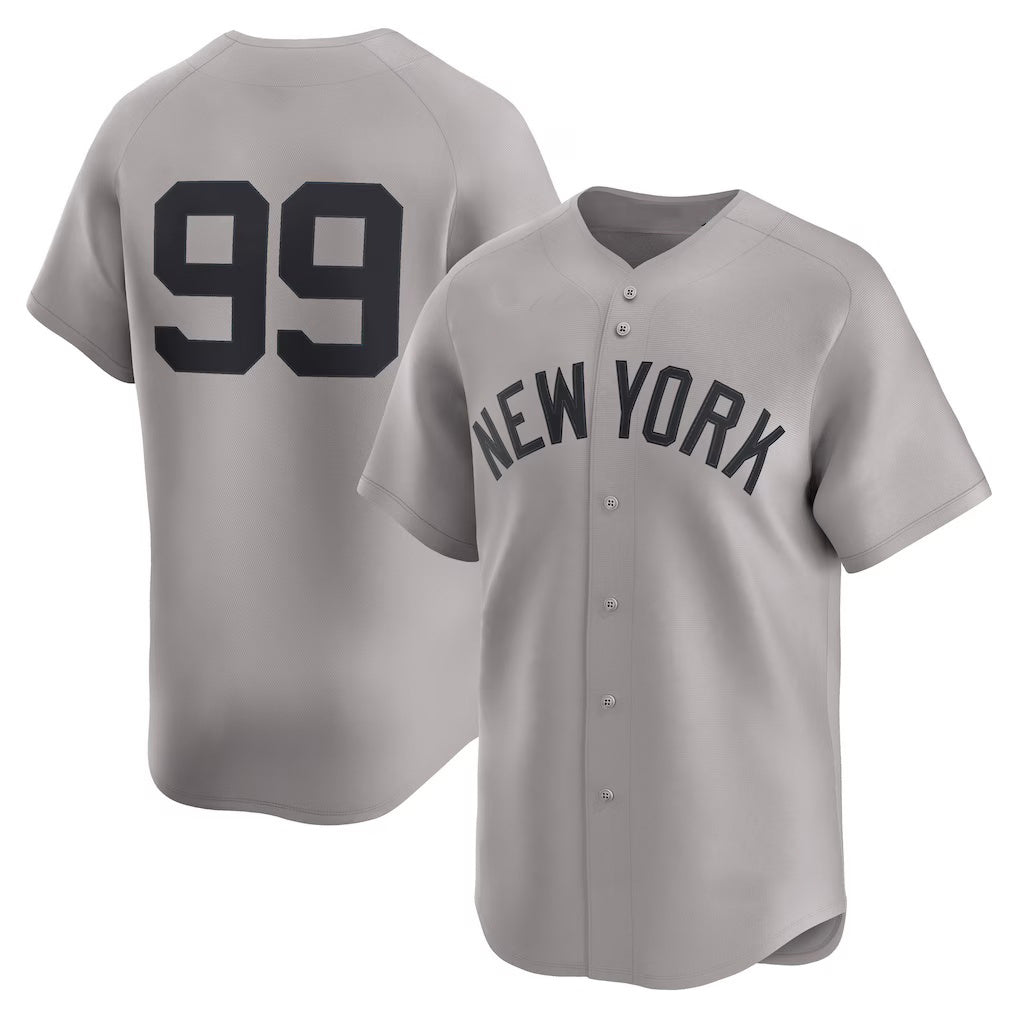 New York Yankees #99 Aaron Judge Gray HOLBERT Road Limited Player Jersey