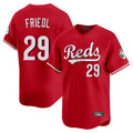 Cincinnati Reds #29 TJ Friedl Player Red HOLBERT Home Limited Stitched Jerseys