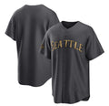 Seattle Mariners Blank Charcoal HOLBERT 2022 All-Star Cool Base Stitched jersey
