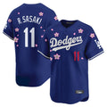 Los Angeles Dodgers #11 Roki Sasaki Player Royal HOLBERT Tokyo Series Vapor Premier Limited Stitched Jerseys