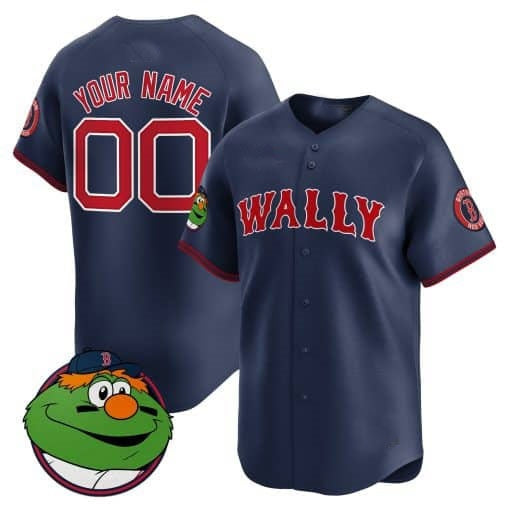 Custom Boston Red Sox Wally Vapor Premier Limited Jersey ¨C Navy HOLBERT
