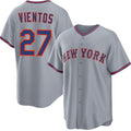 New York Mets #27 Mark Vientos Gray HOLBERT 2025 Limited Stitched Jersey