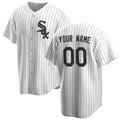 Custom Chicago White Sox White HOLBERT Home Replica Jersey
