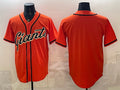 San Francisco Giants Blank Orange HOLBERT Cool Base Stitched Jersey