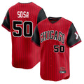 Chicago White Sox #50 Lenyn Sosa Player Red HOLBERT City Connect Limited Home Stitched Jerseys