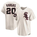 Chicago White Sox #20 Miguel Vargas Player Cream HOLBERT Cooperstown Collection Limited Home Stitched Jerseys