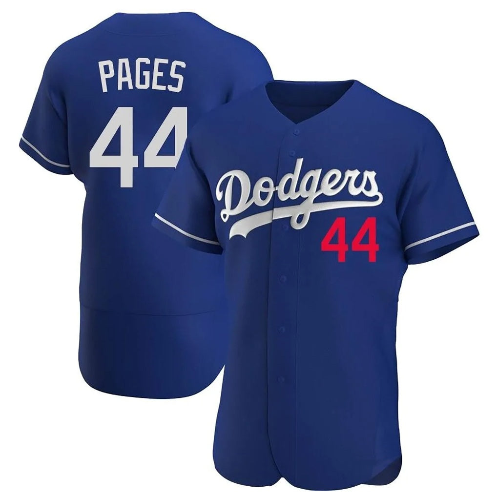 Los Angeles Dodgers #44 Andy Pages Player Royal HOLBERT Limited Elite Home Stitched Jerseys