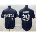 Detroit Tigers #29 Tarik Skubal Black HOLBERT 'Motor Gothic Edition' Vapor Premier Limited Stitched Jersey