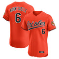 Baltimore Orioles #6 Ryan Mountcastle Player Orange HOLBERT Limited Elite Home Game Stitched Jerseys