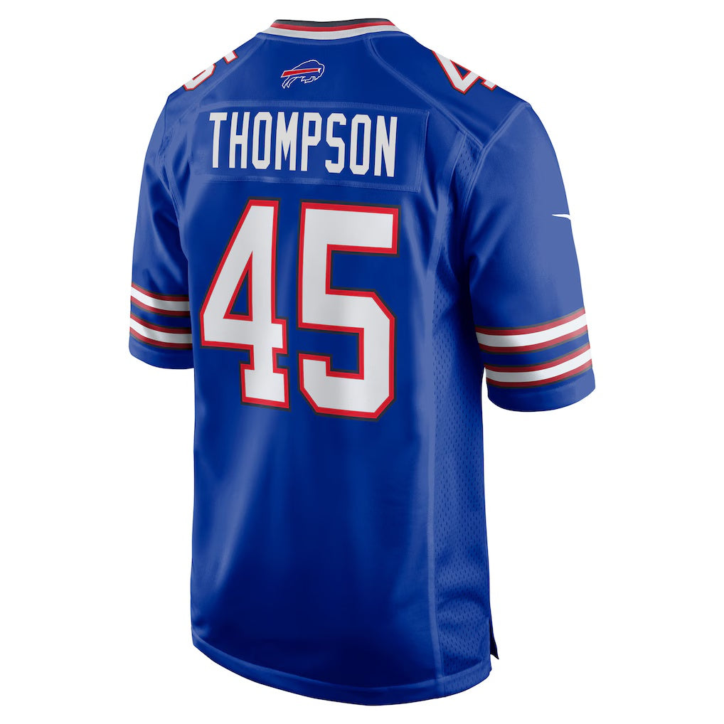 B.Bills #45 Shaq Thompson Royal HOLBERT Team Game Jersey