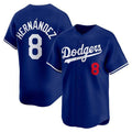 Los Angeles Dodgers #8 Enrique Hernandez Royal HOLBERT Limited Stitched Jersey