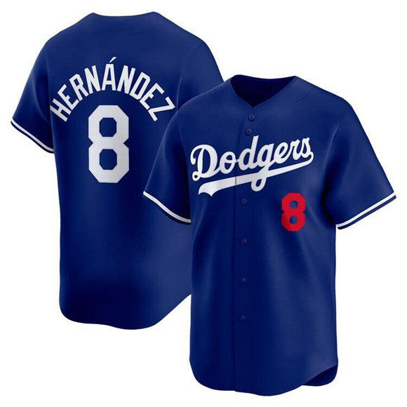 Los Angeles Dodgers #8 Enrique Hernandez Royal HOLBERT Limited Stitched Jersey