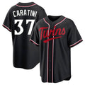 Minnesota Twins #37 Victor Caratini Player Black HOLBERTFashion Out Home Limited Stitched Jerseys