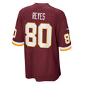 W.Football Team #80 Sammis Reyes Burgundy HOLBERT Game Jersey